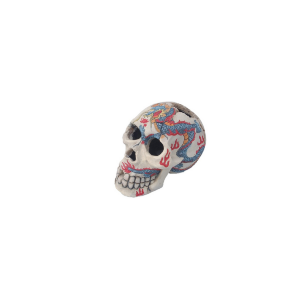 Skull Painted 15cm