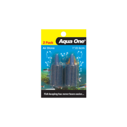 Aqua One Air Stone Cylindrical 2.5cm Twin Pack
