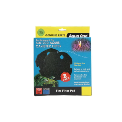Aqua One Aquis CF500/700/Via Aqua 230/300 Black Coarse Sponge 25038S