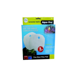 Aqua One Aquis CF500/700/Via Aqua 230/300 White Fine Sponge 25037W