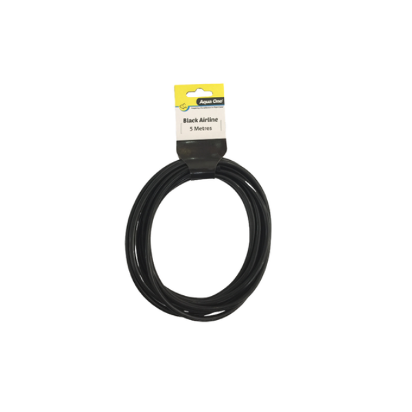 Aqua One Black PVC Airline 5M