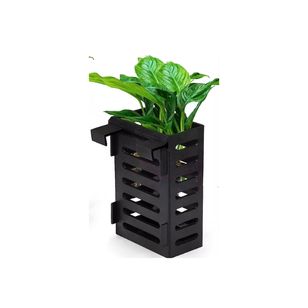 Aquarium Plant Holder with Hooks and Suction Cups
