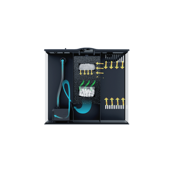 Fluval Flex Aquarium Kit 57L White - Image 3