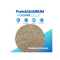 PureAquarium Natural Sand Golden Dunes