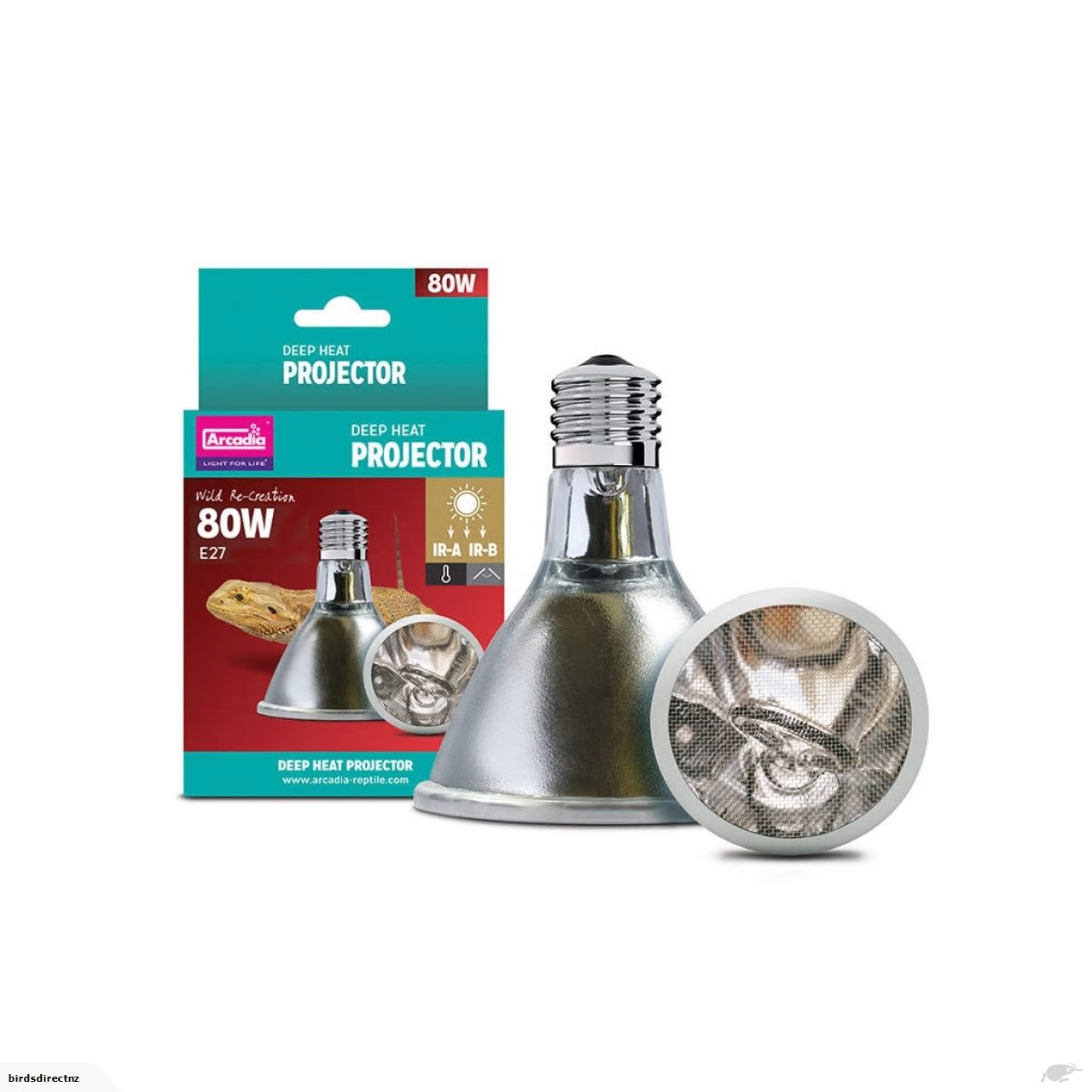 Arcadia Deep Heat Projector Lamp 80w