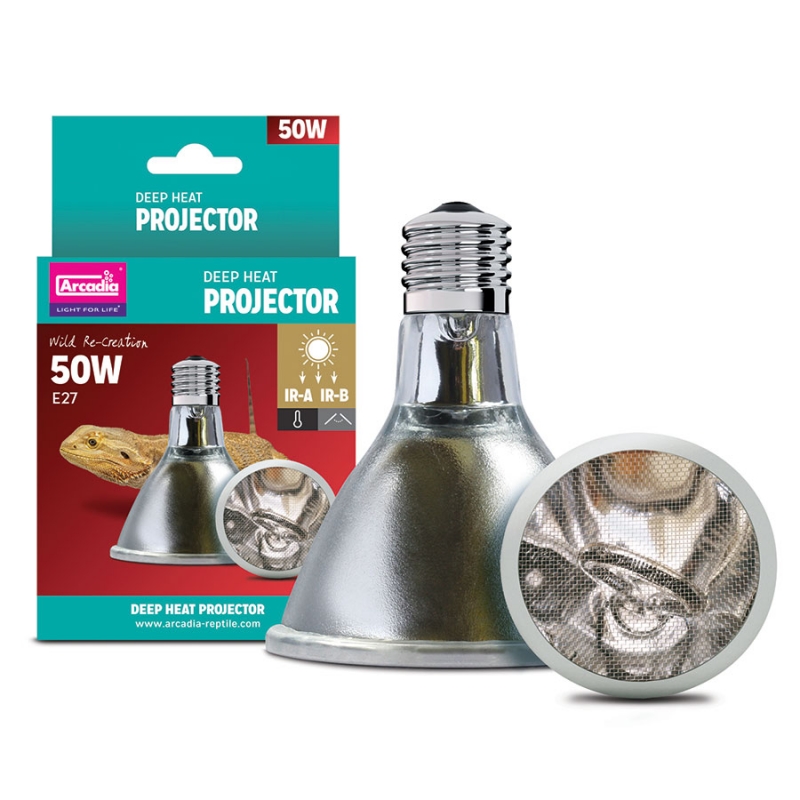 Arcadia Deep Heat Projector Lamp 50W