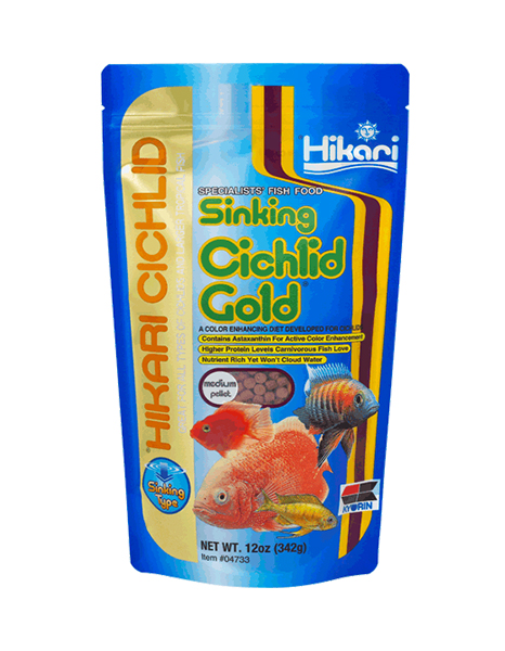 Hikari Cichlid Gold Med Pellet Sinking 342G