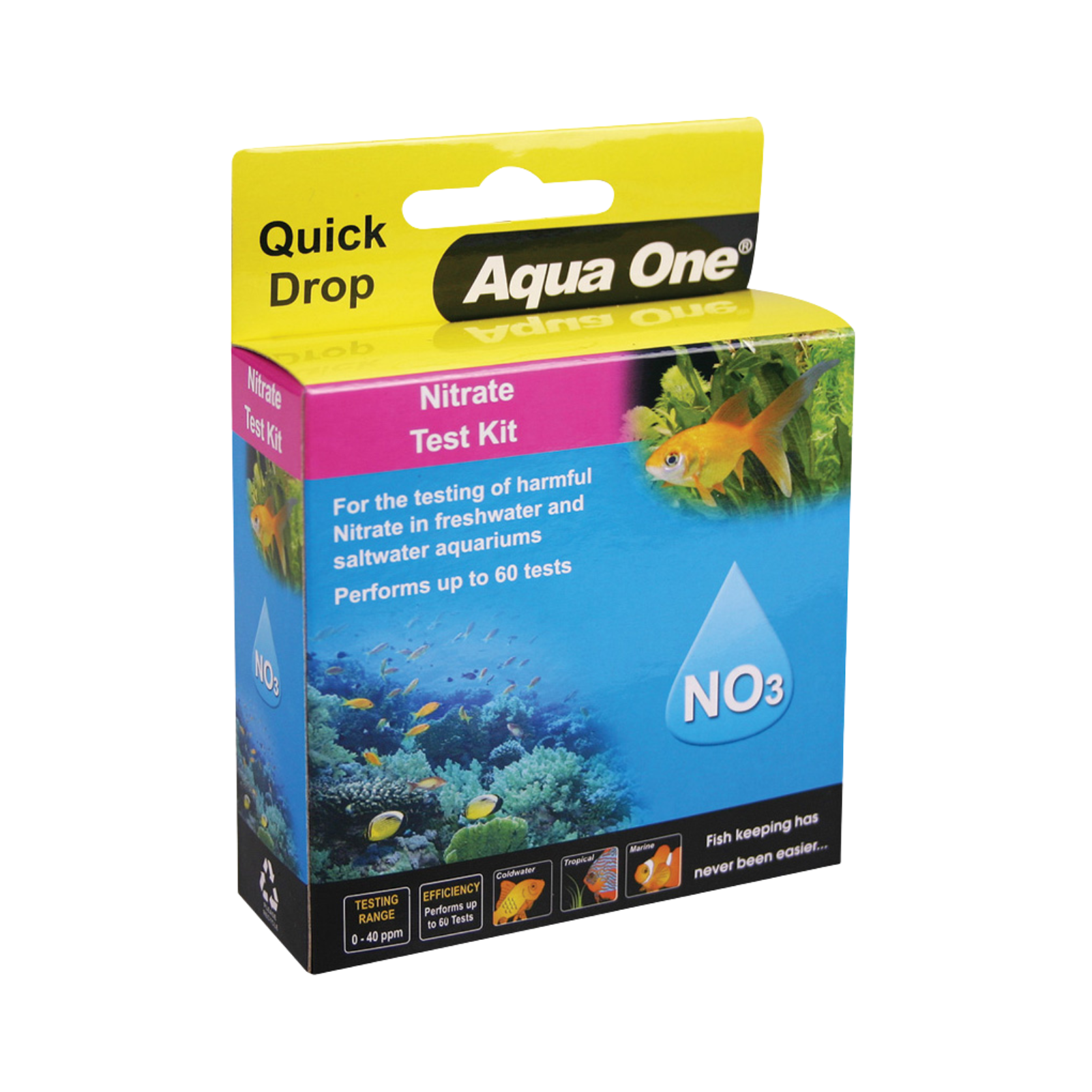 Aqua One QuickDrop Test Kit Nitrate NO3