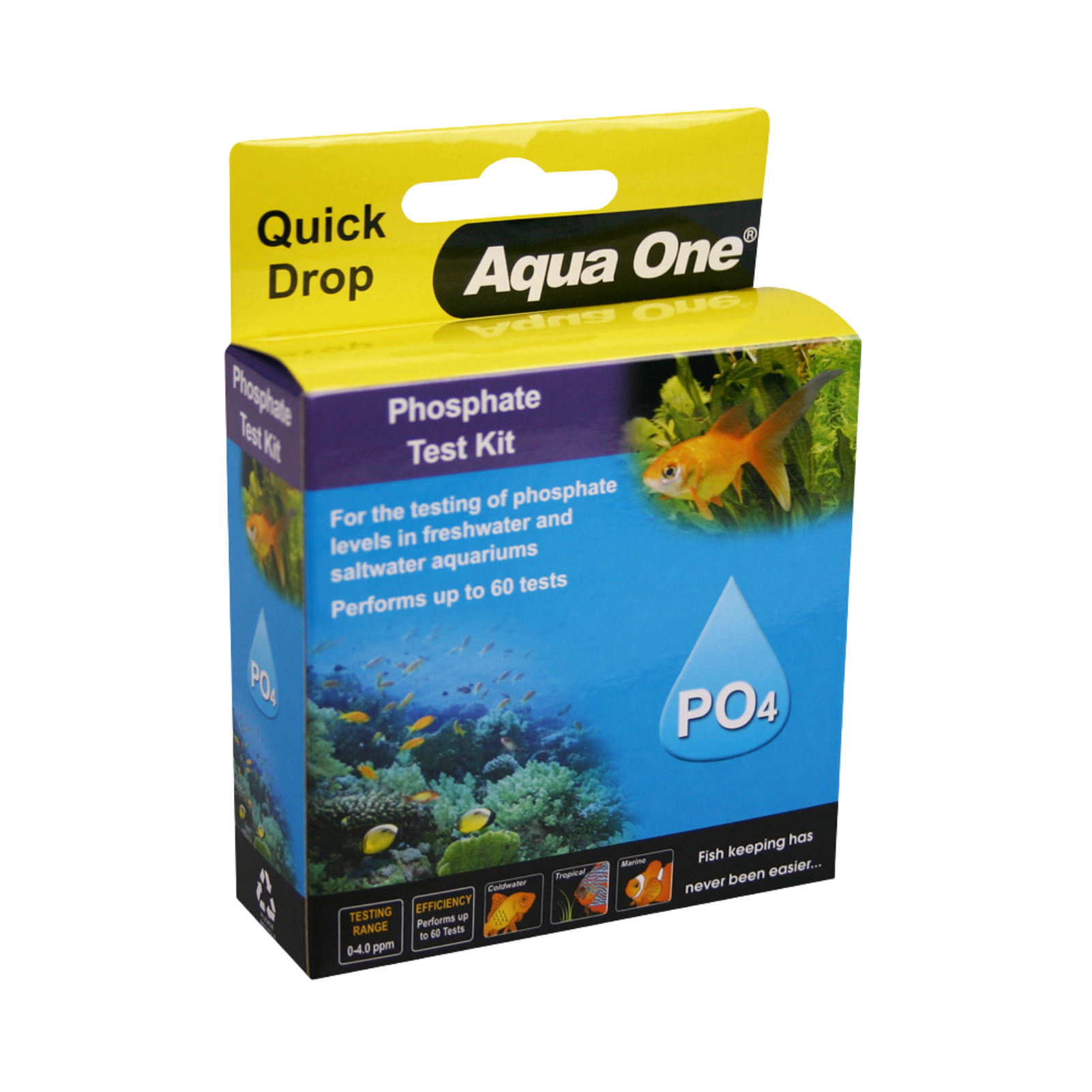 Aqua One QuickDrop Test Kit Phosphate PO4