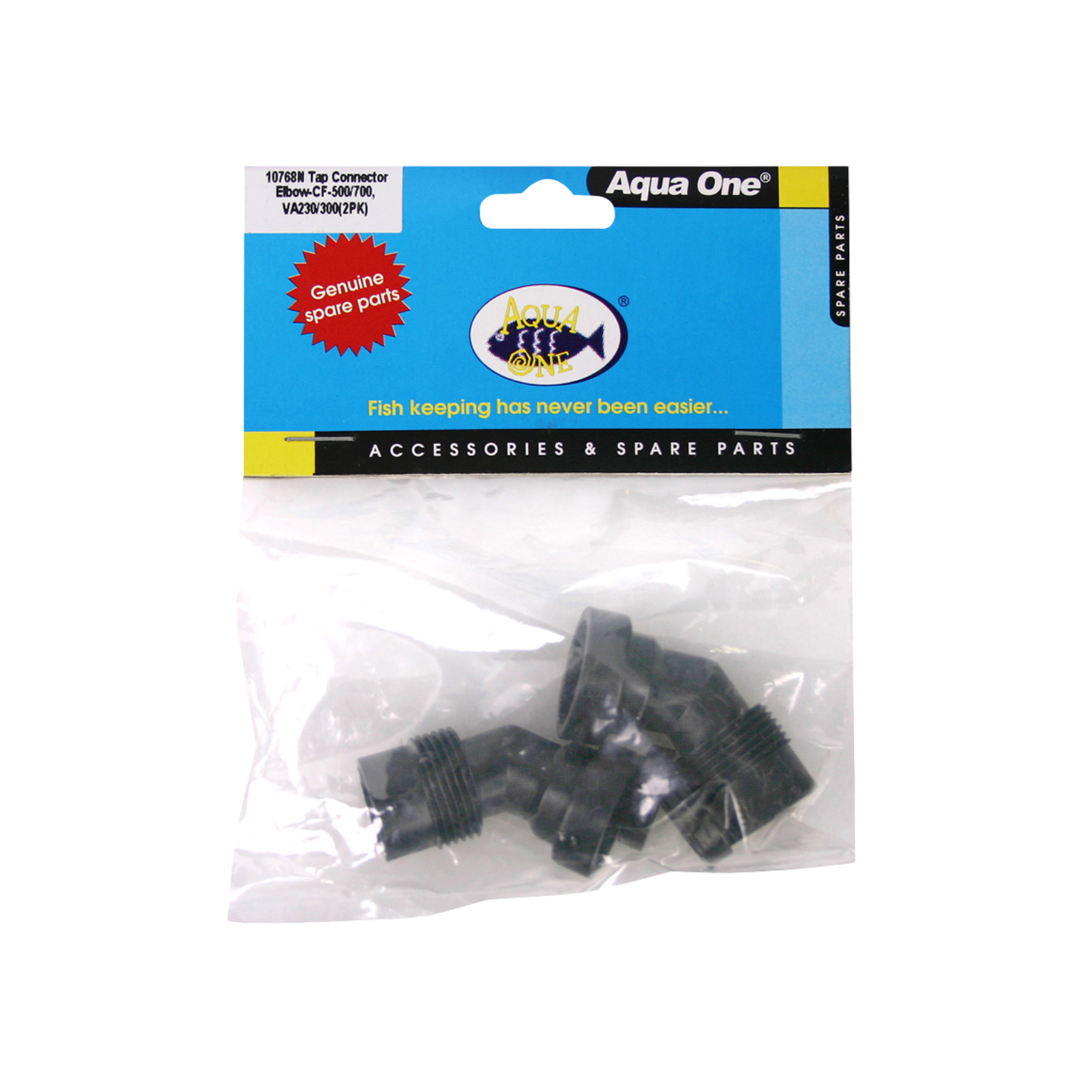 Aqua One Aquis CF500/700 Tap Connector Elbow 2 Pack